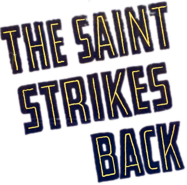 The Saint Strikes Back logo