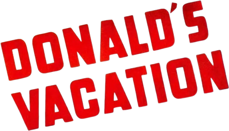 Donald's Vacation logo