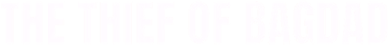 O Ladrão de Bagdá logo