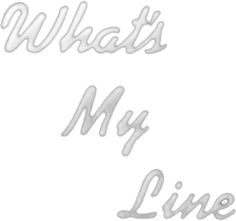 What's My Line? logo