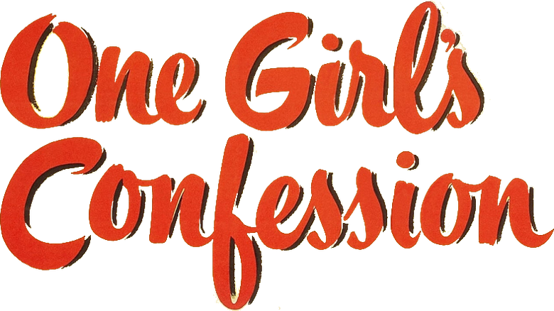 One Girl's Confession