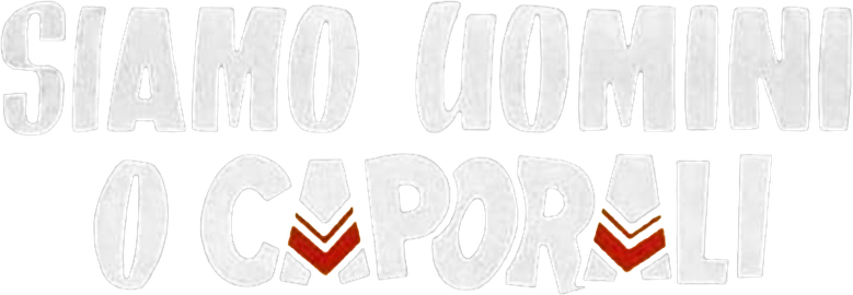 Siamo uomini o caporali logo