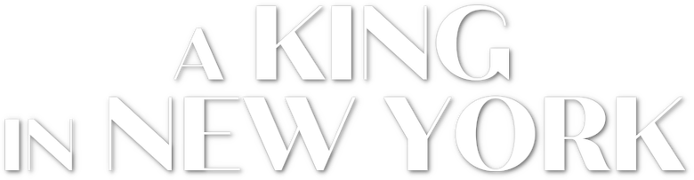 Um Rei em Nova York logo