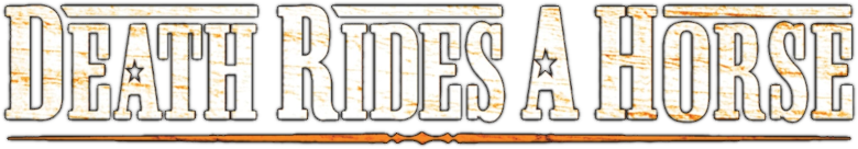 Death Rides a Horse logo