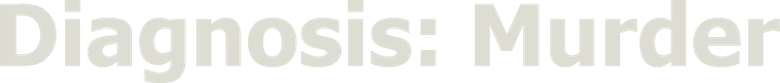 Diagnóstico: Homicídio logo