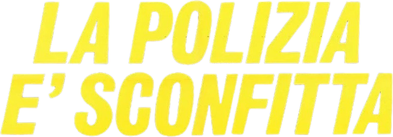 La polizia è sconfitta logo