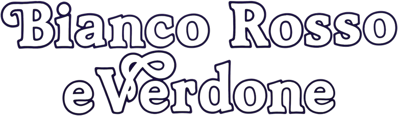 Bianco, rosso e Verdone logo
