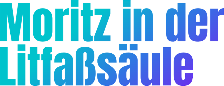 Moritz in der Litfaßsäule logo