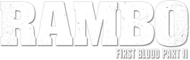 Rambo: Acorralado Parte II logo