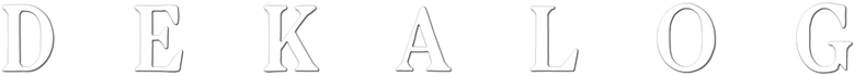 Decálogo logo