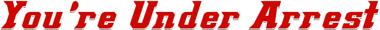 You're Under Arrest logo