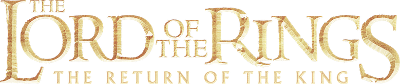 O Senhor dos Anéis: O Retorno do Rei logo