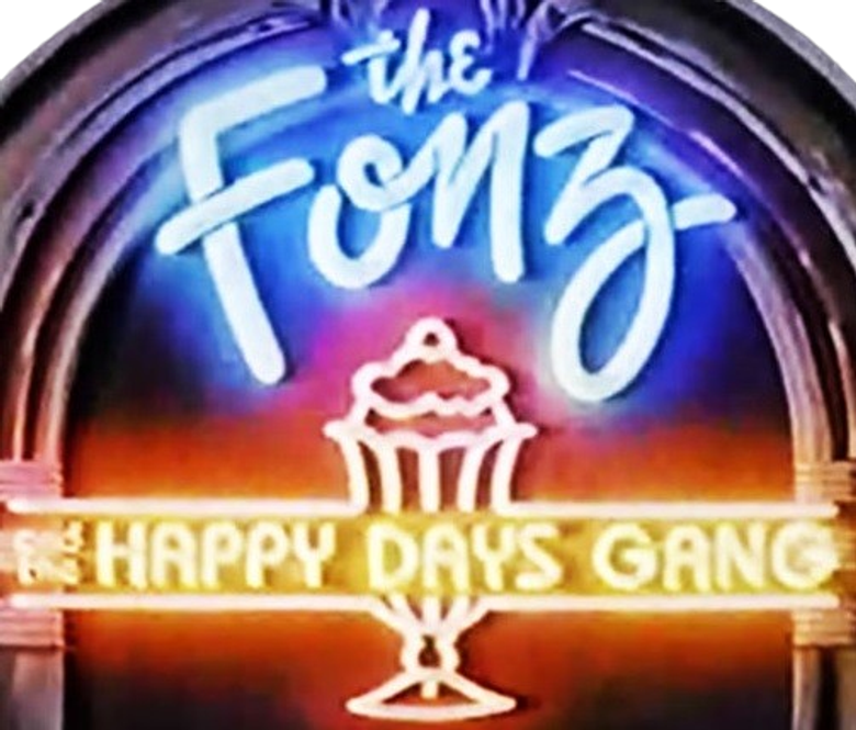 The Fonz and the Happy Days Gang logo