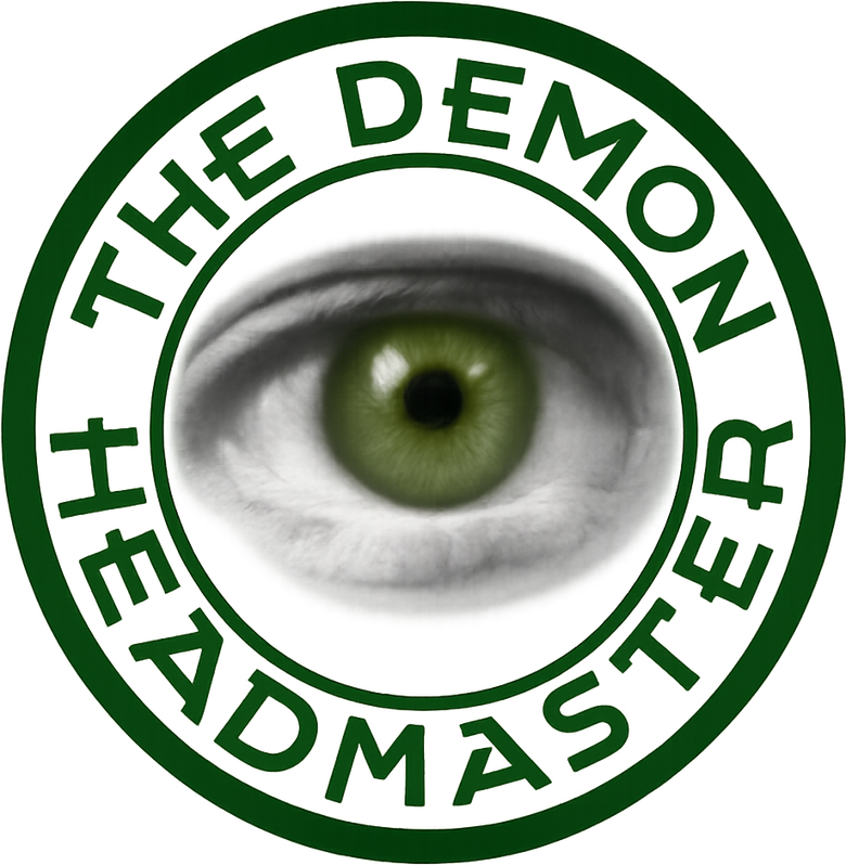 The Demon Headmaster logo