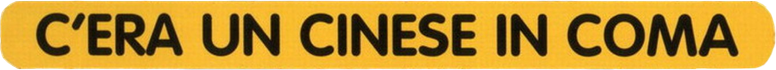 C'era un cinese in coma logo