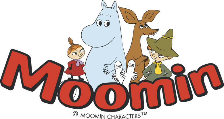 楽しいムーミン一家 logo