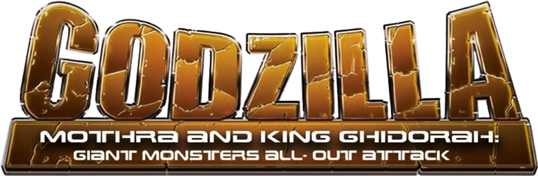 Godzilla, Mothra e King Ghidorah: Ataque Total de Monstros Gigantes (GMK) logo