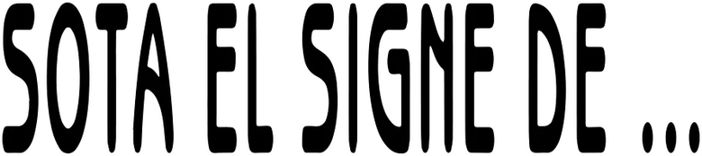 Sota el signe de... logo