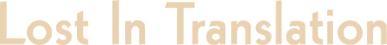 Lost in Translation logo