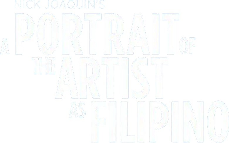 A Portrait of the Artist as Filipino logo