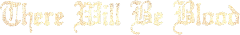There Will Be Blood logo
