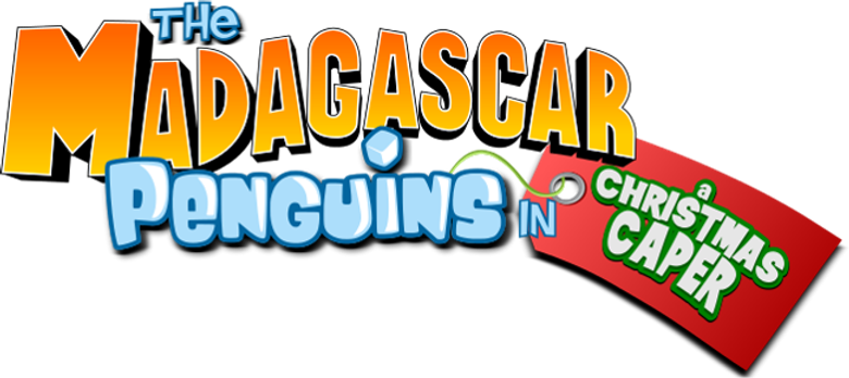 Os Pinguins de Madagascar em uma Missão de Natal logo