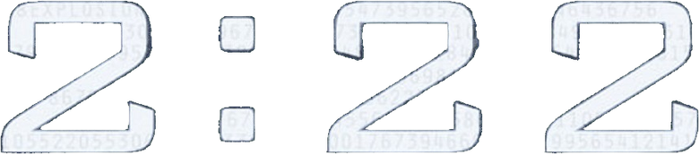 2:22 logo