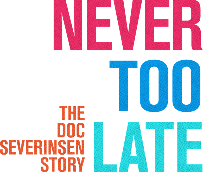 Never Too Late: The Doc Severinsen Story logo