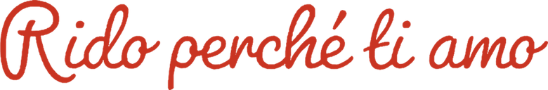 Rido perché ti amo logo