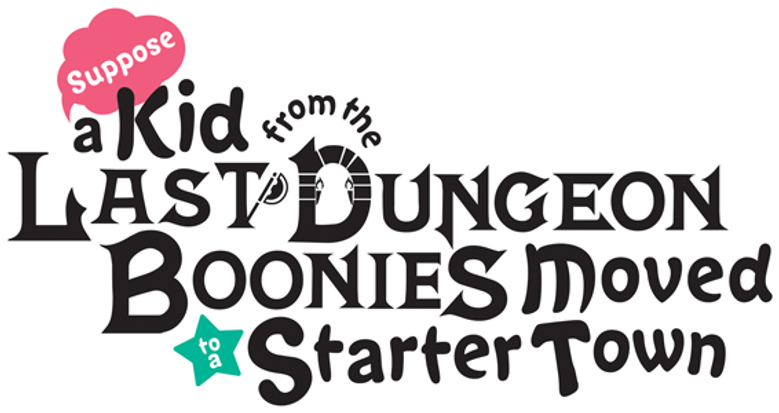 Suppose a Kid from the Last Dungeon Boonies moved to a starter town logo