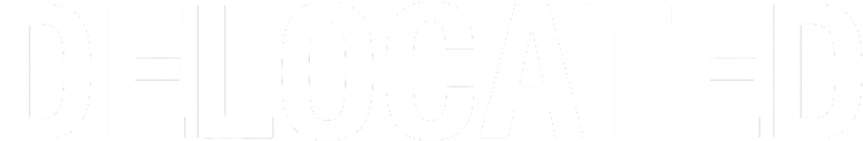 Delocated logo