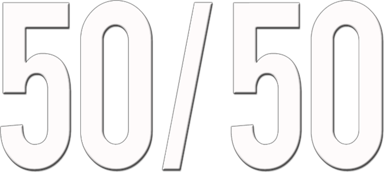50% logo