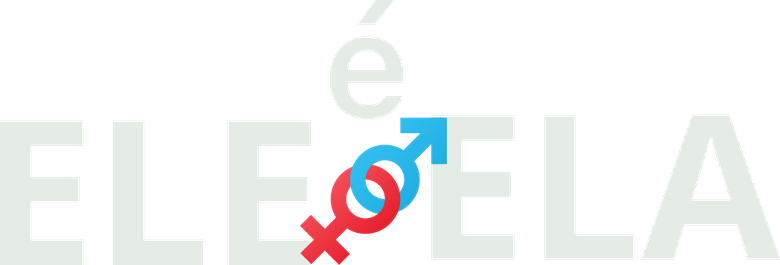 Ele é Ela logo