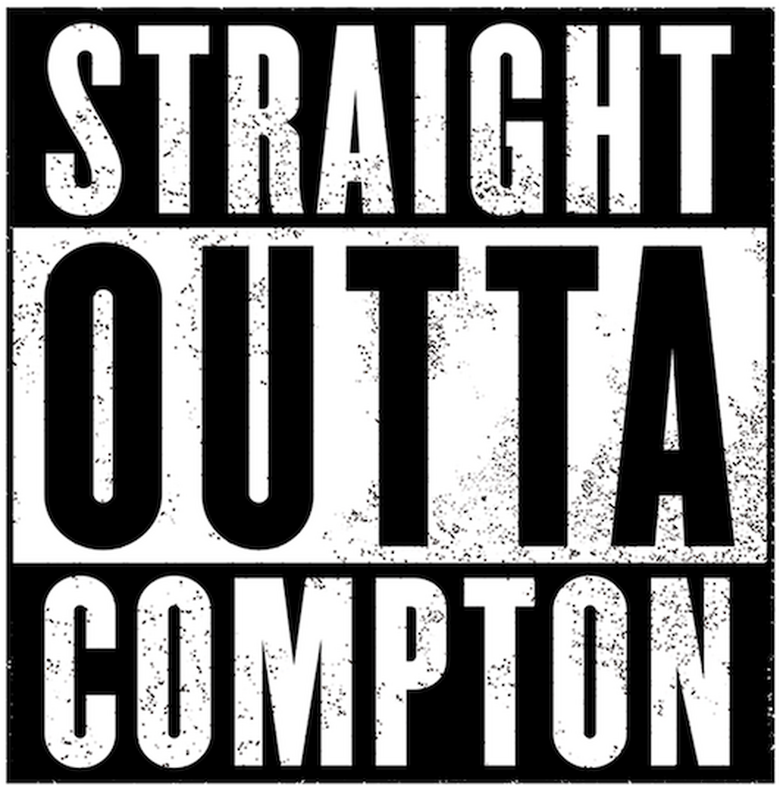 Straight Outta Compton: A História do N.W.A. logo