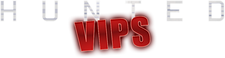 Hunted VIPS logo