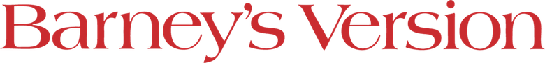 Barney's Version logo