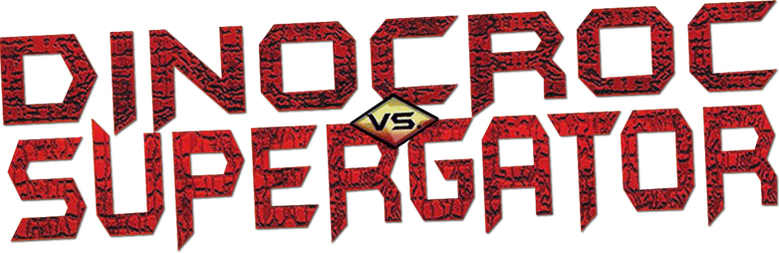 Dinocroc vs. Supergator logo