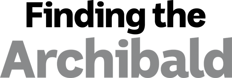 Finding the Archibald logo