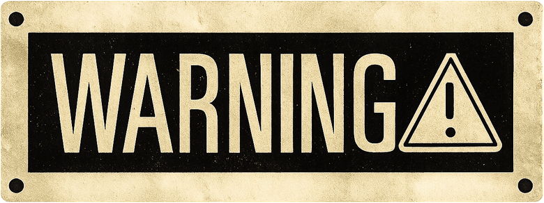 Warning logo