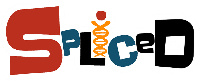 Spliced logo