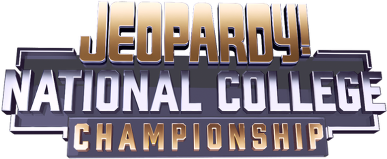 Jeopardy! National College Championship logo