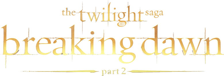 La saga Crepúsculo: Amanecer - Parte 2 logo