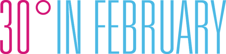 30 grader i februari logo