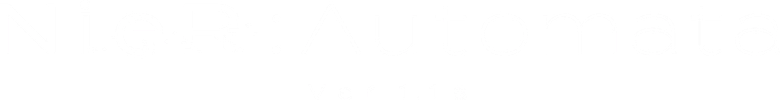 NieR:Automata Ver1.1a logo