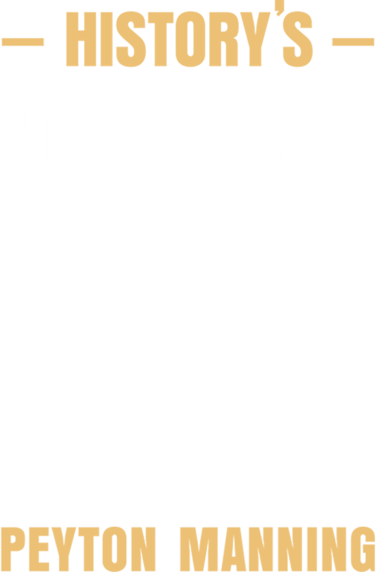 History's Greatest of All Time with Peyton Manning logo