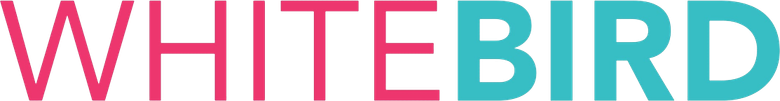 Pássaro Branco na Nevasca logo