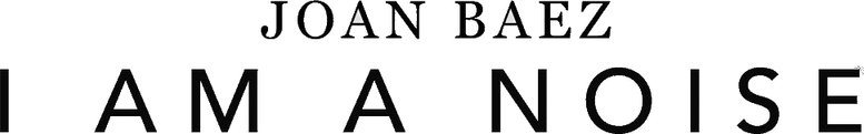 Joan Baez: I Am a Noise logo