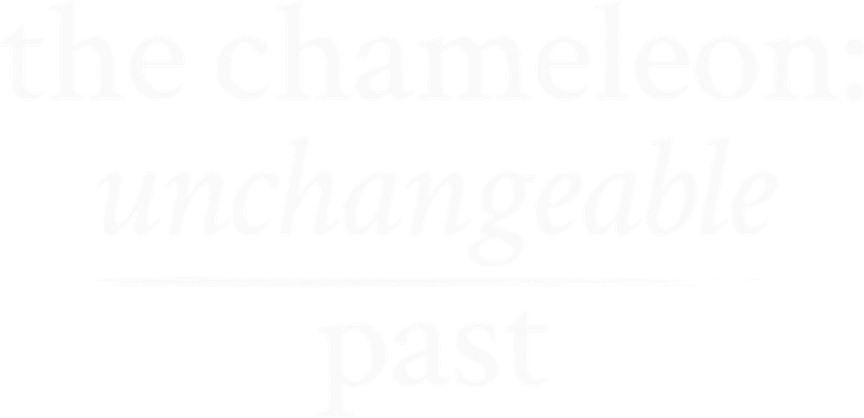 Camaleón: El pasado no cambia logo