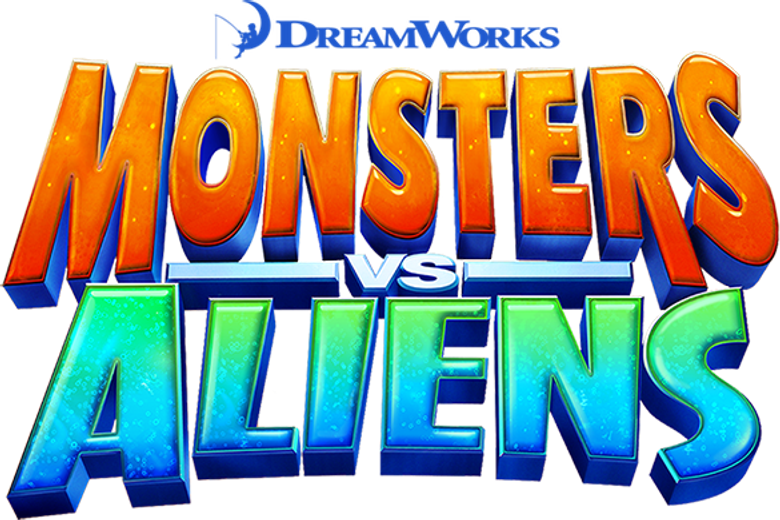 Monstros vs. Alienígenas logo