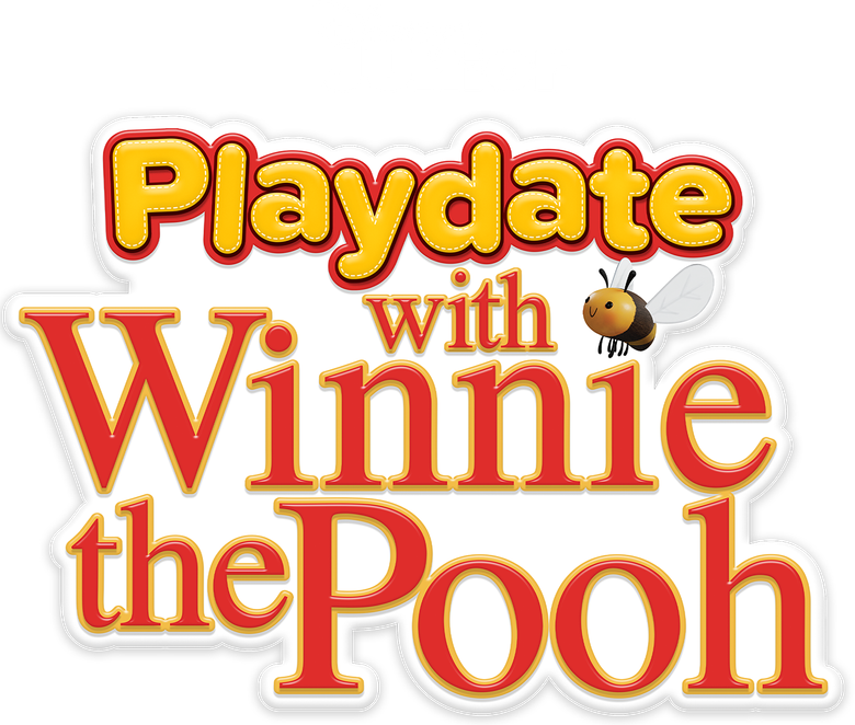 Brincando com o Ursinho Pooh logo